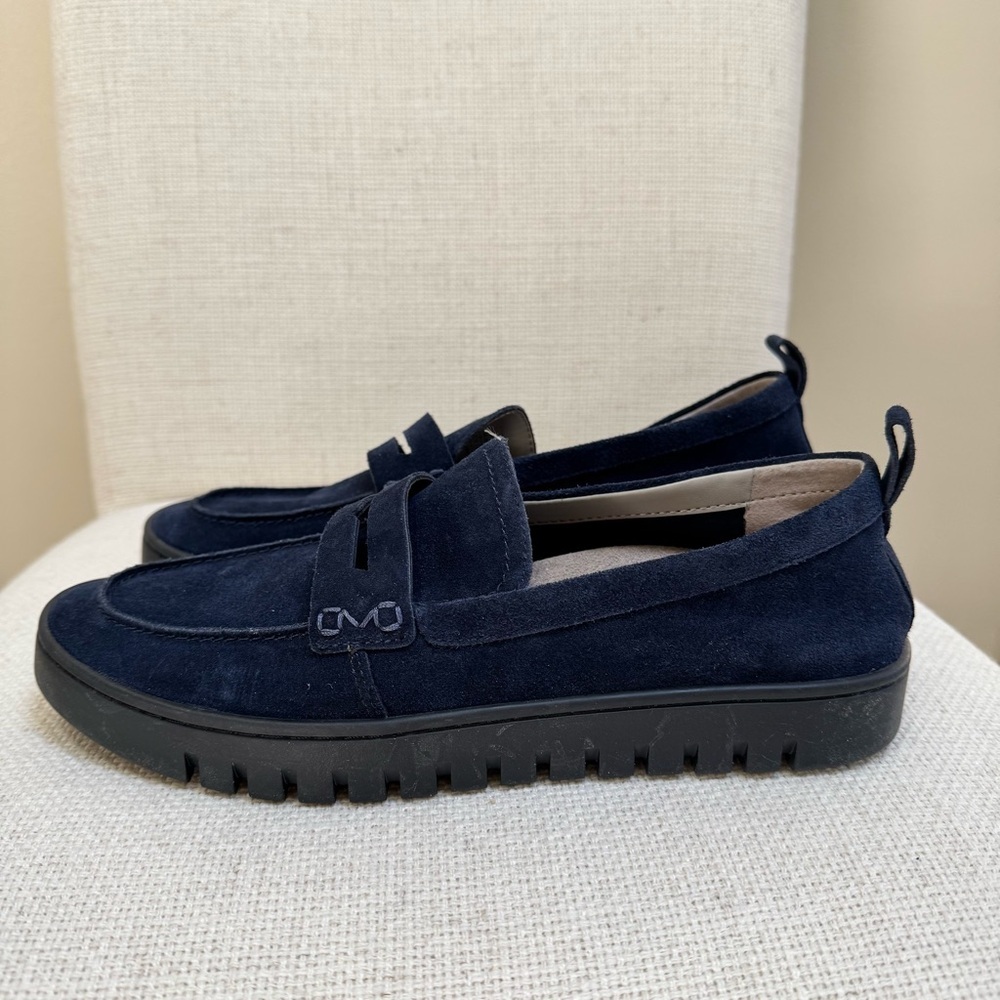 VIONIC Uptown Loafer Navy Suede size 10 - Picture 3 of 16